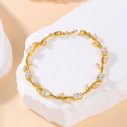 Tulip Bracelet – Premium Quality Stainless Steel Elegant Bracelet for Women ~ Without Box